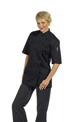 Kochjacke 1/2 Arm farbig L 12/1094 F