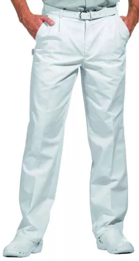 Bundfaltenhose weiss Gren 44-64 65% Poly./35% Bw L12/8230