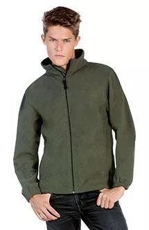 Wasserdichte Fleecejacke, oliv, schwarz, blau, rot, Gr.XS-XXL