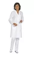 Mantel fr Damen und Herren, weiss, Gr.XS-3XL