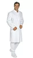Herrenmantel weiss, Gr.S-XXL