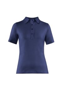 Poloshirt fr Damen, schwarz, bleu, weiss Gr. XS-XXL 6681