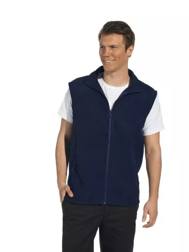 Herren Fleeceweste, schwarz, marine, winddicht 10/2474