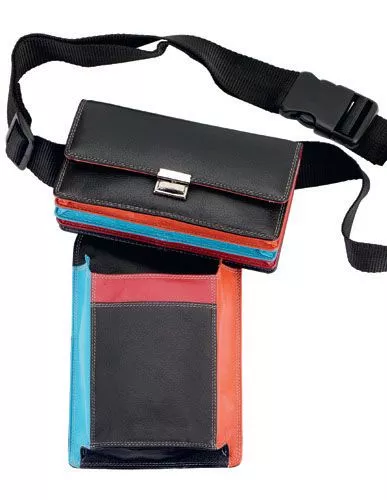 farbiger Kellnerbrsenkcher mit Nylon Gurt