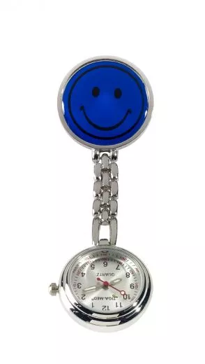 Ansteckuhr Schwesternuhr mit Kette und Clip