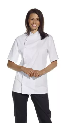 Kochjacke Unisex weiss oder schwarz