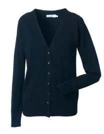 Cardigan fr Damen Gr.XXS-4XL, dunkelblau oder schwarz