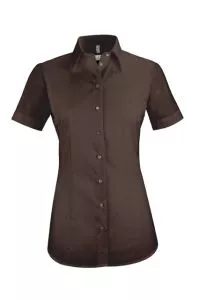 Damenbluse 1/2 Arm weiss oder farbig Gr.32-52 BASIC regular fit