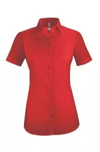 Damenbluse 1/2 Arm weiss oder farbig Gr.32-52 BASIC regular fit