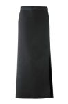 Bistroschrze, schwarz Gr. 100 X 100 cm mit gehschlitz