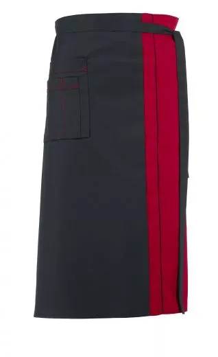 Vorbinder 2 Taschen mit Kontraststeppung 80 cm lang NEU