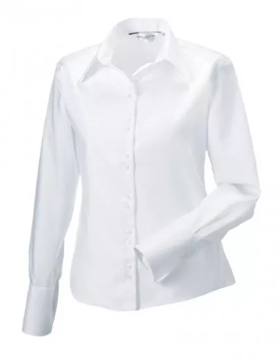 Bluse mit moderner Manschette und Kragen bgelfrei