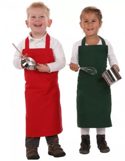 Kinderlatzschrze farbig