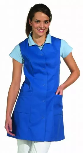 Longkasack ohne Arm farbig 65% Poly./35% Bw