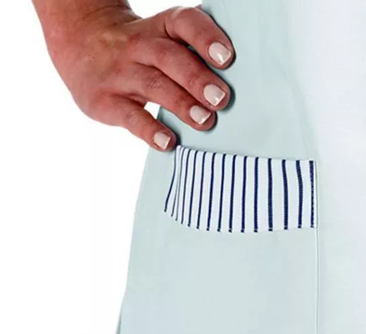 Kasack weiss 65% Poly./35% Bw L09/515 W
