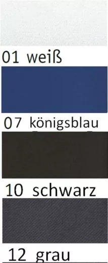 Kasack 1/2 Arm, Gre 36-54 weiss oder farbig