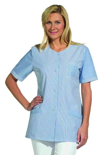 Kasack farbig gestreift 65% Poly./35% Bw L08/705