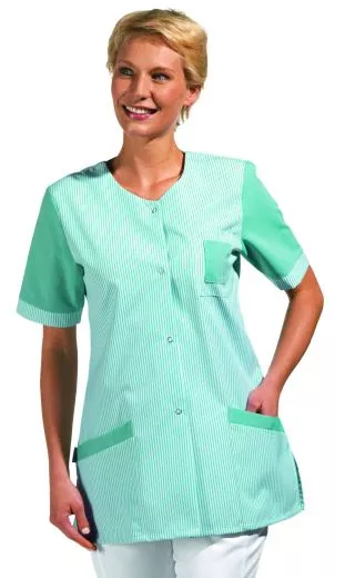 Kasack farbig gestreift 65% Poly./35% Bw L08/705