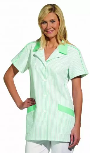 Kasack farbig gestreift 65% Poly./35% Bw L08/559