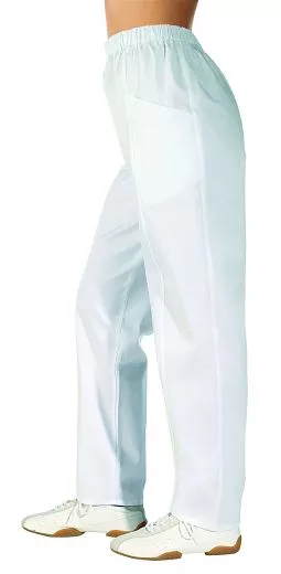 Berufshose weiss 100% Bw.-Feinkper L08/1400