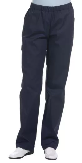 Berufshose, Gummizug, weiss oder farbig Gr. XS-3XL L 12/2370