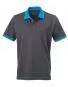 Herren Poloshirt mit Kontrast. Verschiedene Farben und Gren