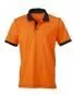 Herren Poloshirt mit Kontrast. Verschiedene Farben und Gren