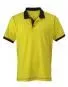 Herren Poloshirt mit Kontrast. Verschiedene Farben und Gren