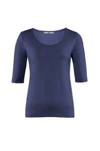 Damen Shirt, Gr.XS-3XL, Farbe.schwarz,weiss,bleu, marine 6680