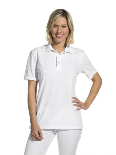 Unisex Polo Shirt, weiss, fr Lebensmittelbranche 08/2516
