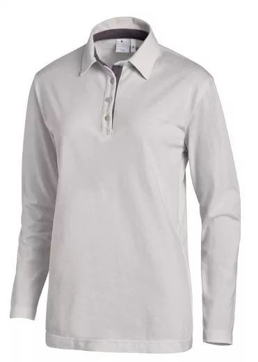 Polo Shirt UNIEX farbig mit Kontrast langarm