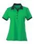 Damen Kontrast Poloshirt. Verschiedene Farben und Gren