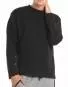 Sweatshirt mit geradem Schnitt und Seitenschlitzen