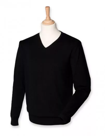 Pullover mit V-Ausschnitt