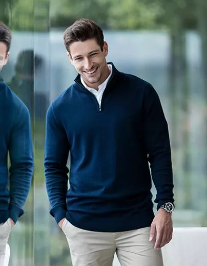 Pullover mit Reiverschluss