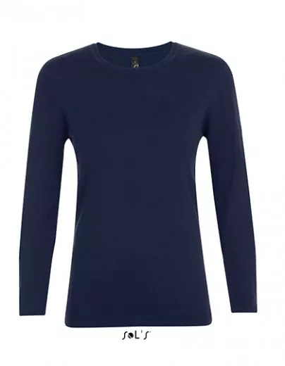 Pullover mit Rundhals fr Damen