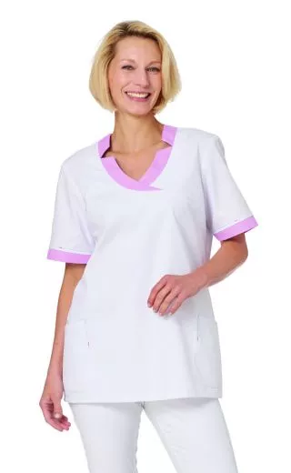 Kasack mit farbigen Aplikationen