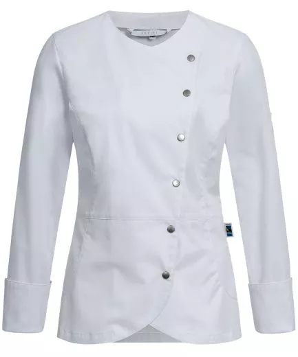 Damenkochjacke asymmetrisch RegularFit