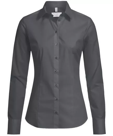 Damen-Bluse 1/1 SlimFit Basic