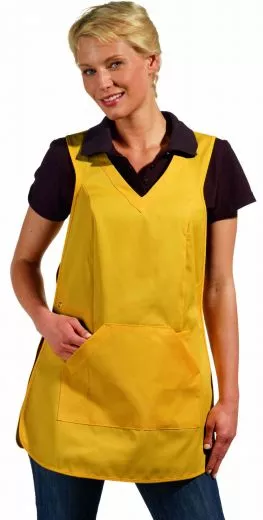 berwurfschrze /Chasuble weiss und farbig 65% Poly./35% L08/64