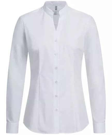 Stehkragenbluse 1/1 RegularFit