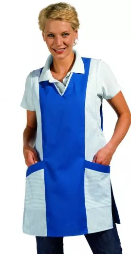 berwurfschrze Chasuble weiss/farbig 65% Poly./35% Bw. L08/264