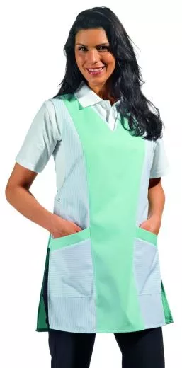 berwurfschrze Chasuble weiss/farbig 65% Poly./35% Bw. L08/264