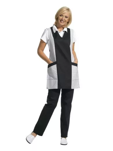 berwurfschrze Chasuble weiss/farbig 65% Poly./35% Bw. L08/264