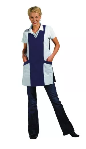 berwurfschrze Chasuble weiss/farbig 65% Poly./35% Bw. L08/264