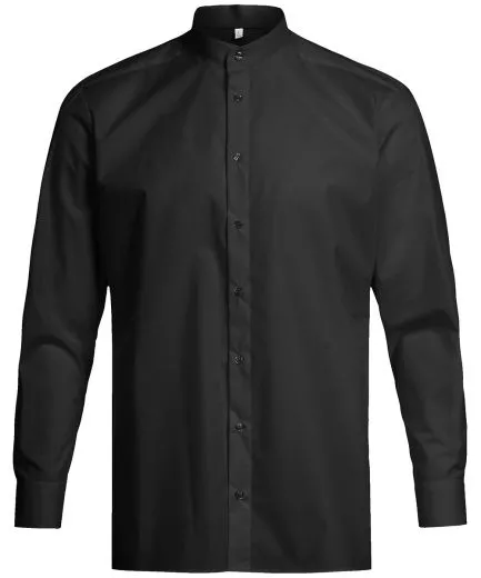 Stehkragenhemd 1/1 Regular Fit
