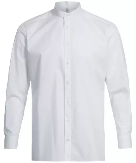 Stehkragenhemd 1/1 Regular Fit