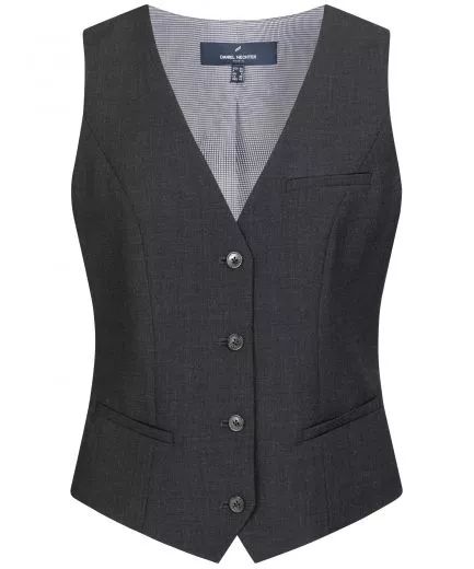 Damenweste Modern fit, Farben schwarz, anthrazit oder marine, Kollektion Tailored