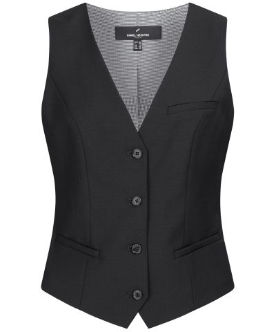 Damenweste Modern fit, Farben schwarz, anthrazit oder marine, Kollektion Tailored