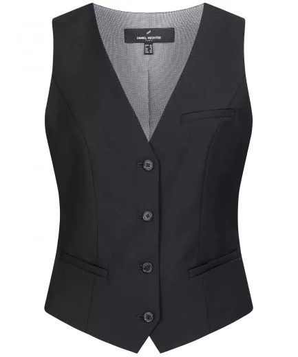 Damenweste Modern fit, Farben schwarz, anthrazit oder marine, Kollektion Tailored
